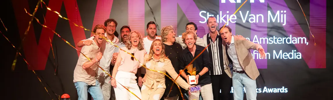 KPN winnaar Grand Prix award tijdens YouTube Works Awards 2025