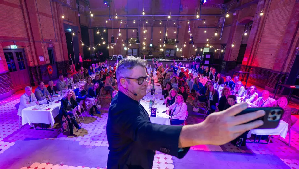 CMO diner 2025 selfie