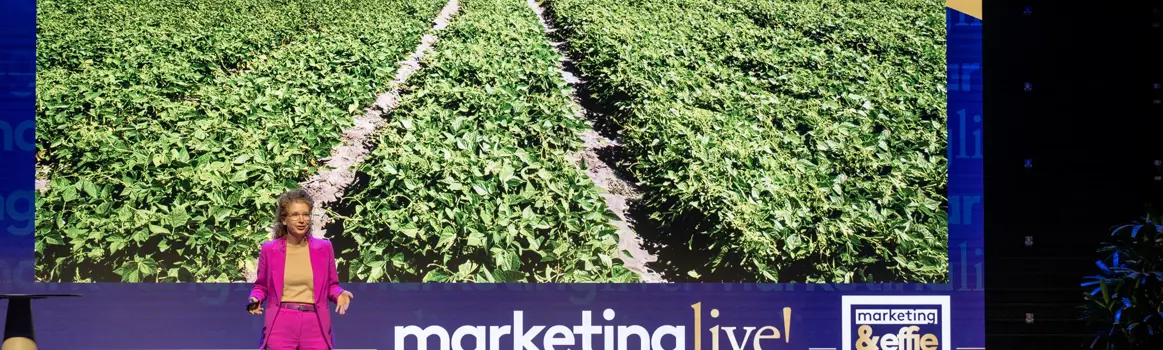 Presentatie Nicole Freid tijdens MarketingLive! 2024