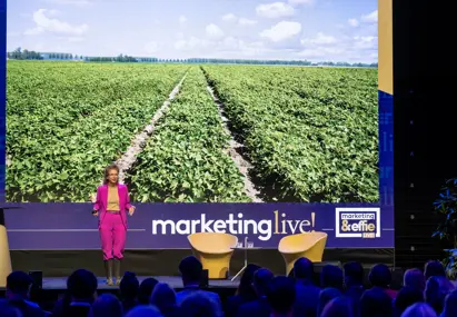 Presentatie Nicole Freid tijdens MarketingLive! 2024