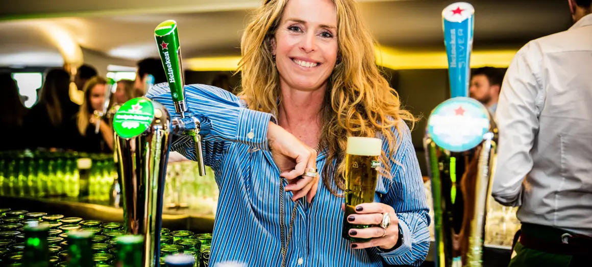 Heineken Stockfoto